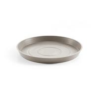 BLUMENTOPFUNTERSETZER rund 44,5/44,5/3,5 cm Taupe - Taupe, Kunststoff (44.5/3.5cm) - Ecopots