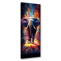 KUNSTDRUCK Bunt 50/150 cm - Multicolor, Textil (50/150cm) - KUNSTLOFT