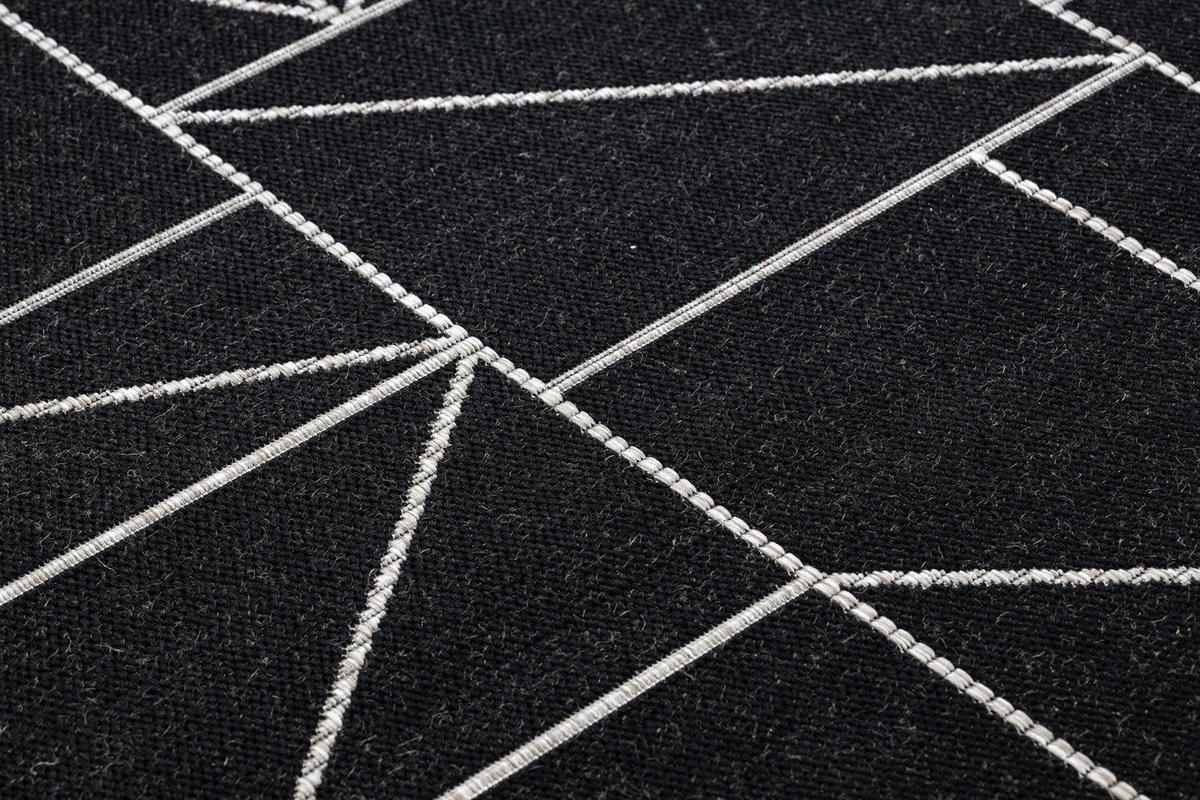 TEPPICH Floorlux 140/200 cm - Schwarz, Textil (140/200cm) - rugsX