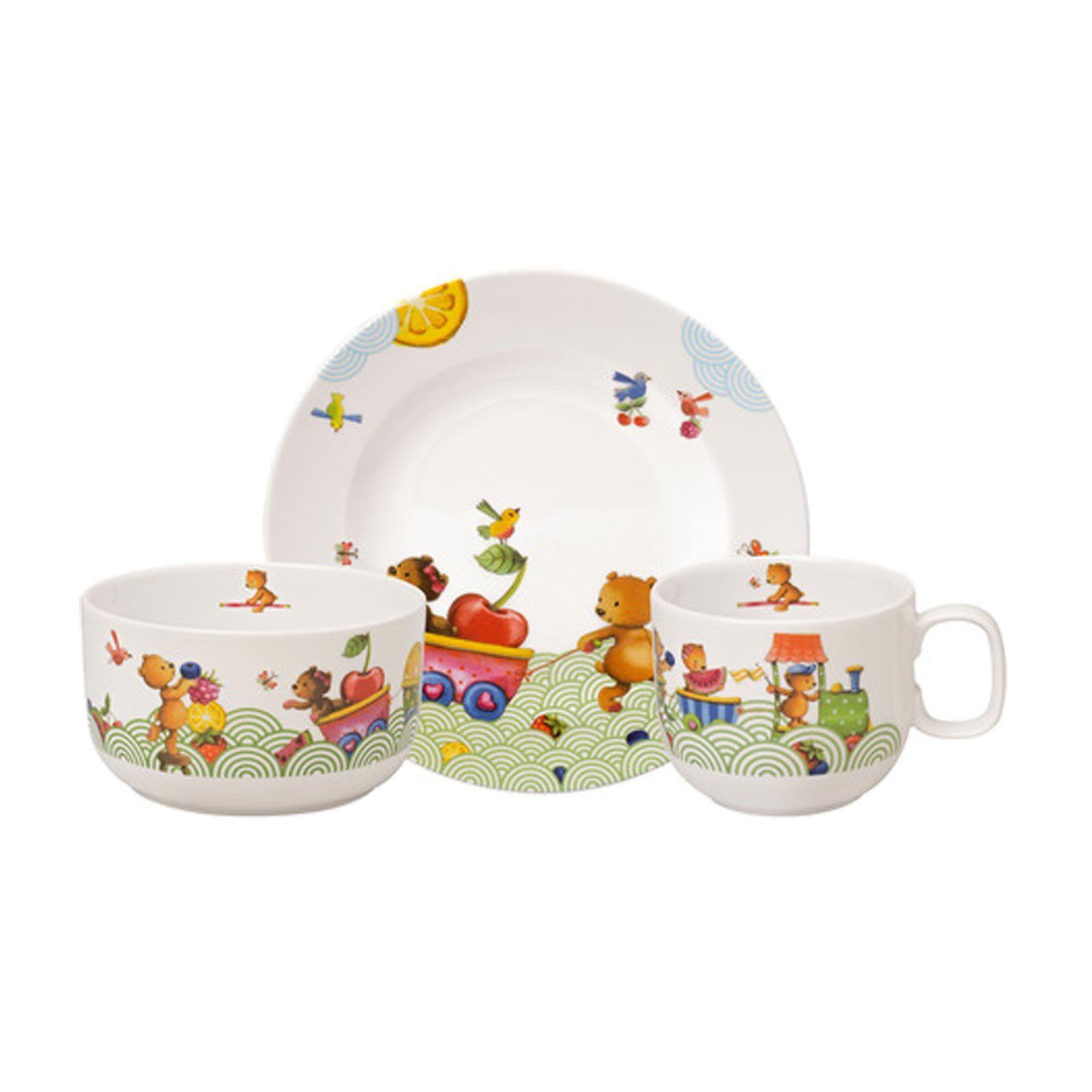 KINDERGESCHIRR Hungry as a Bear bunt - Multicolor, Keramik (2/2/2cm) - Villeroy & Boch