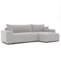 ECKSOFA mit Schlaffunktion und Bettkasten, Beige - Beige, Holzwerkstoff/Textil (145/278cm) - Idohome