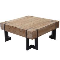 COUCHTISCH quadrat Braun - Braun, Holz (60/60/40cm) - MCW