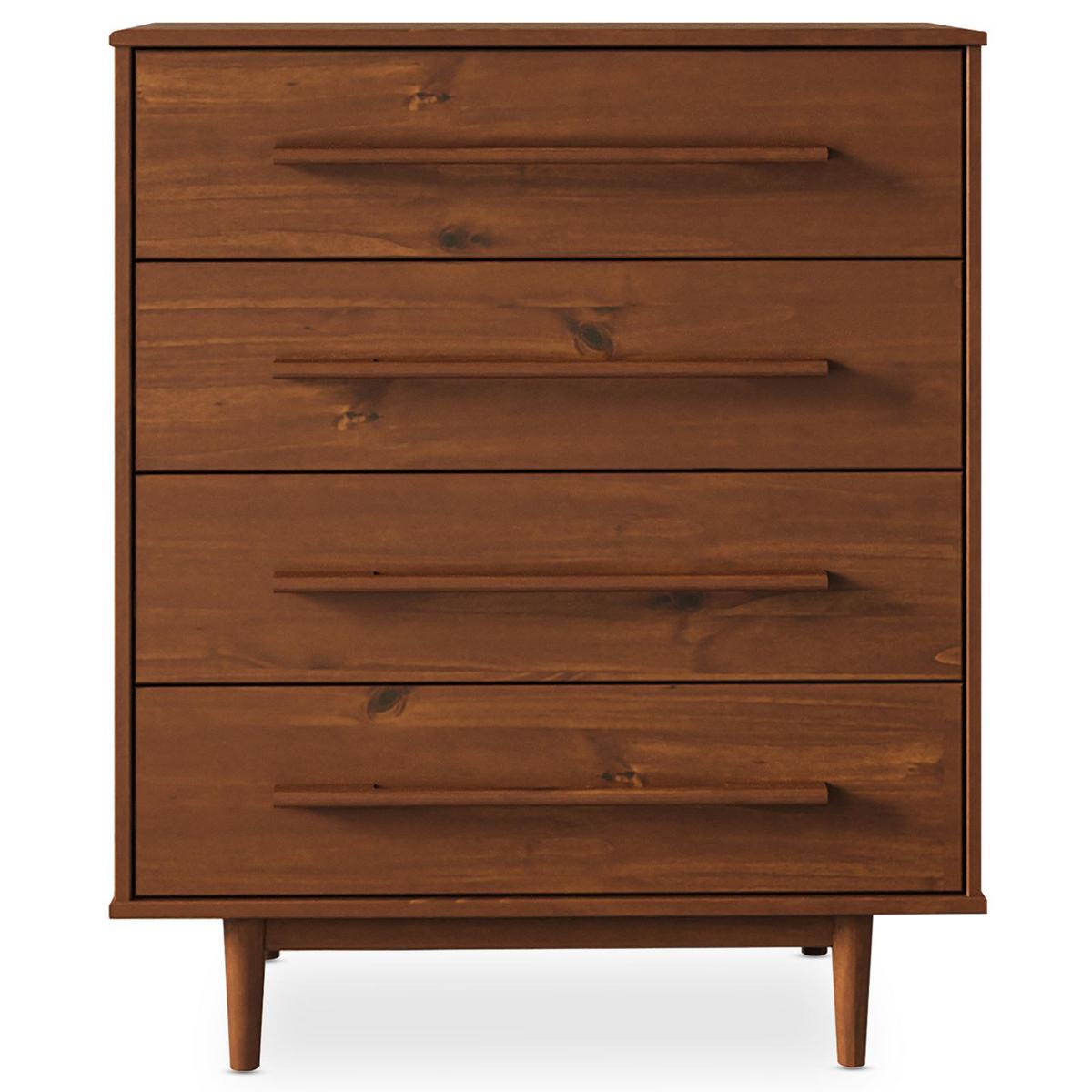 KOMMODE TECCA Kastanie - Kastanienfarben, Holz (80/96/41cm) - IDIMEX