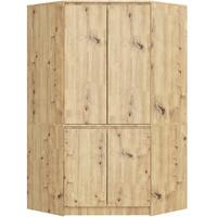 KLEIDERSCHRANK Eiche Artisan 180/100/50 - Eiche Artisan, Holzwerkstoff (100/180/50cm) - RAUMHIRSCH FURNITURE