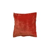 FLATTERKISSEN MEDIUM SEPHI Rot Cord - Rot, Textil (75/75cm) - KAWOLA