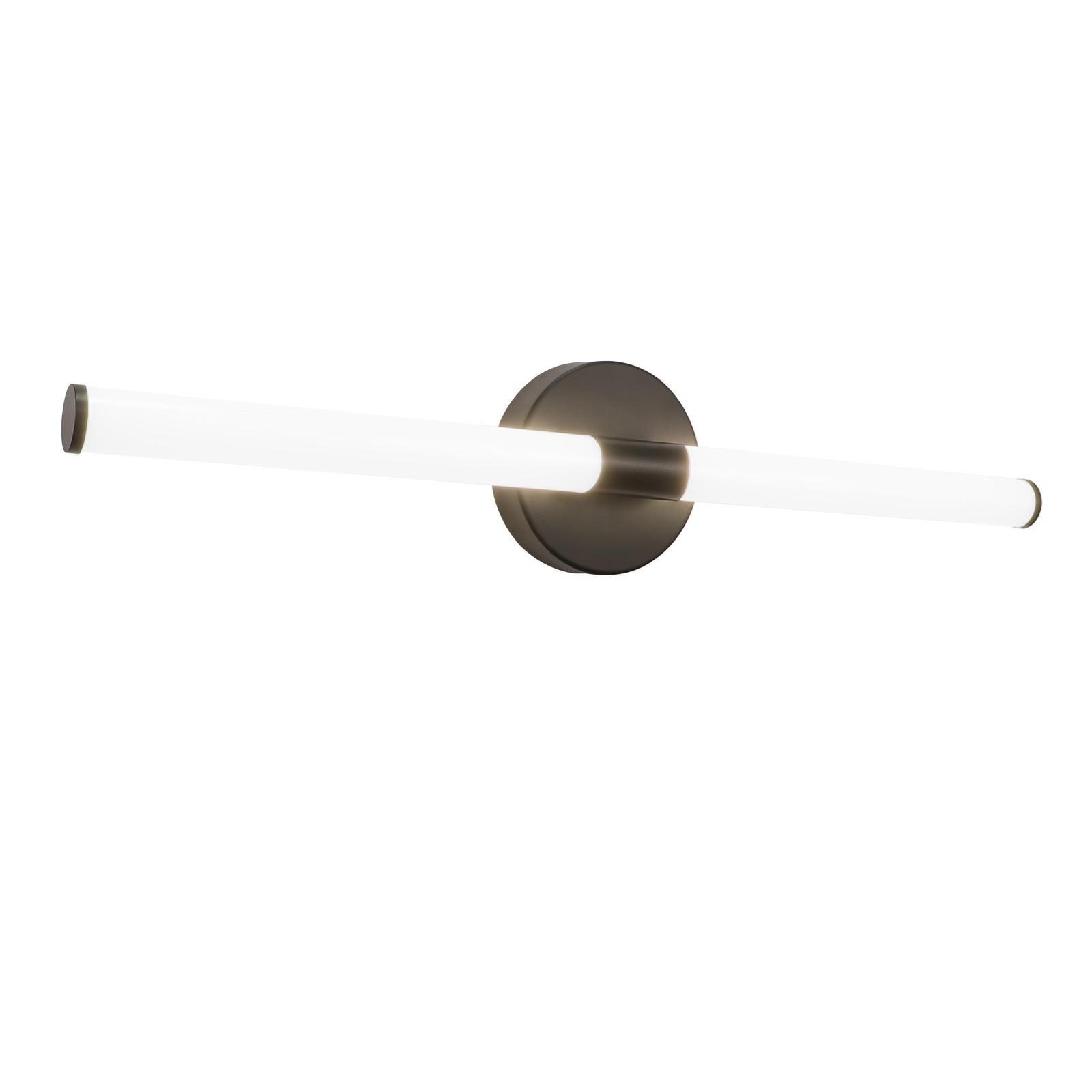 SPIEGELLEUCHTE Trazlynk 12/6.6/60 cm - Schwarz, Kunststoff (60/12/6.6cm) - ZMH