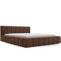 POLSTERBETT Orio 180x200 Braun - Braun, Textil (180/200cm) - Graingold
