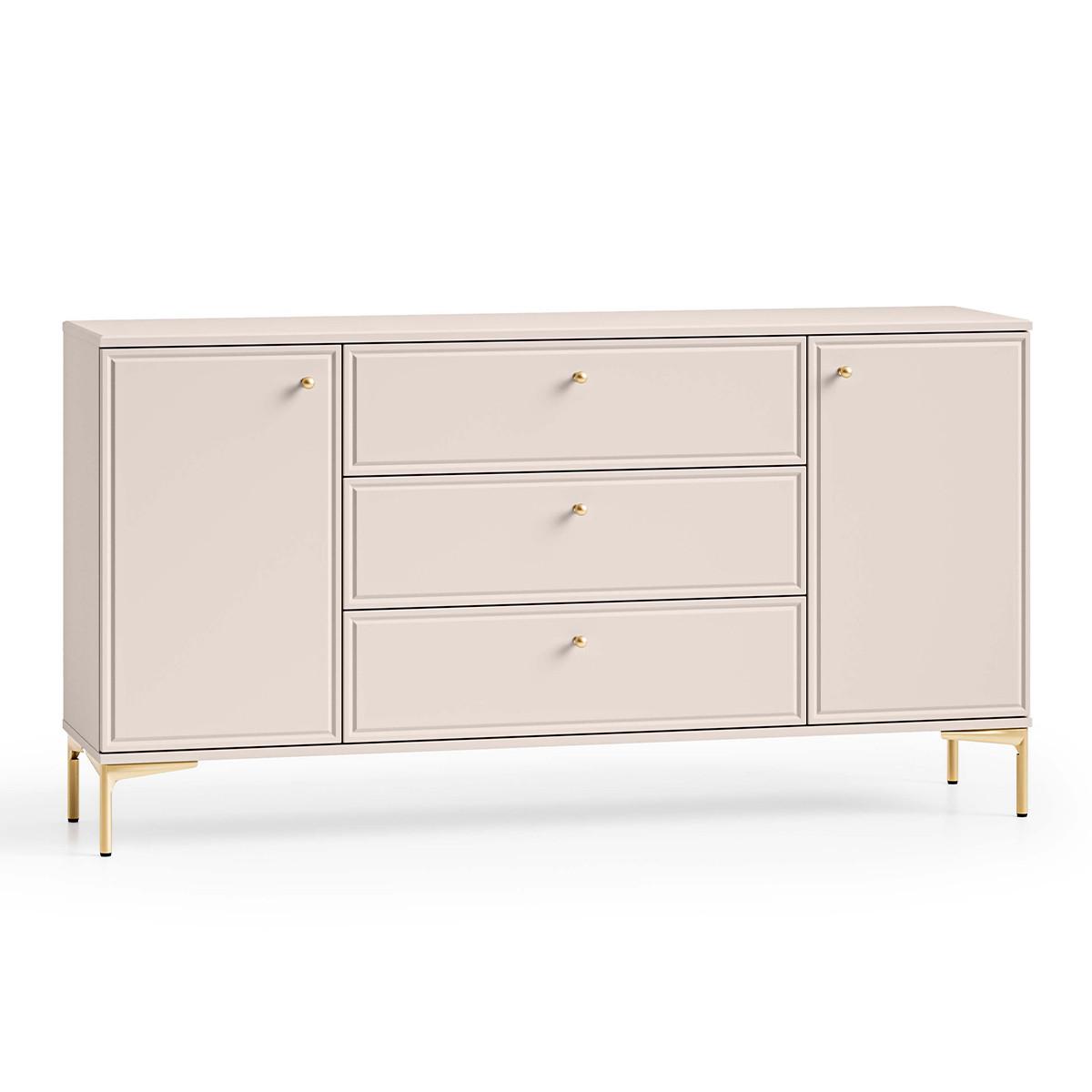 SIDEBOARD Sélène Kaschmir - Beige, Holzwerkstoff (160/85/40cm) - Petits-meubles