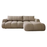 ECKSOFA Mitto, Seite: Rechts - Schwarz/Braun, Holz/Kunststoff (270/173cm) - MIRJAN24