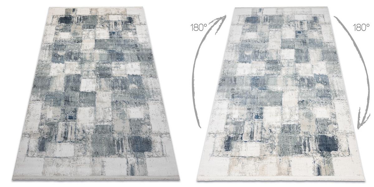 TEPPICH Distin 80/150 cm - Blau, Textil (80/150cm) - rugsX