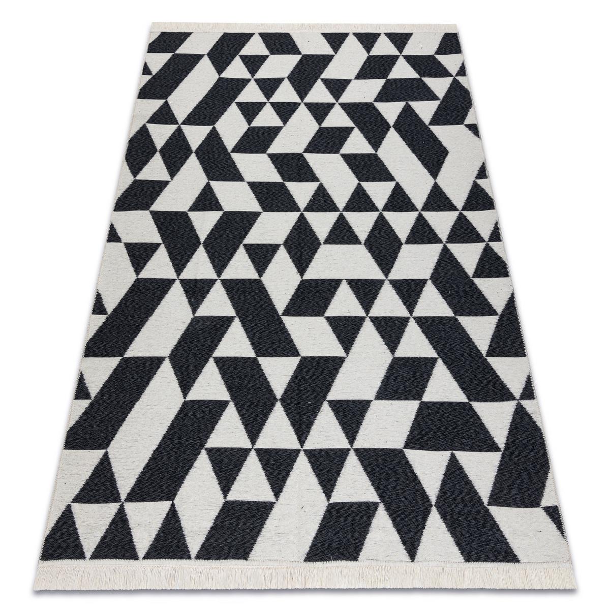 TEPPICH TWIN 100/200 cm - Schwarz, Textil (100/200cm) - rugsX