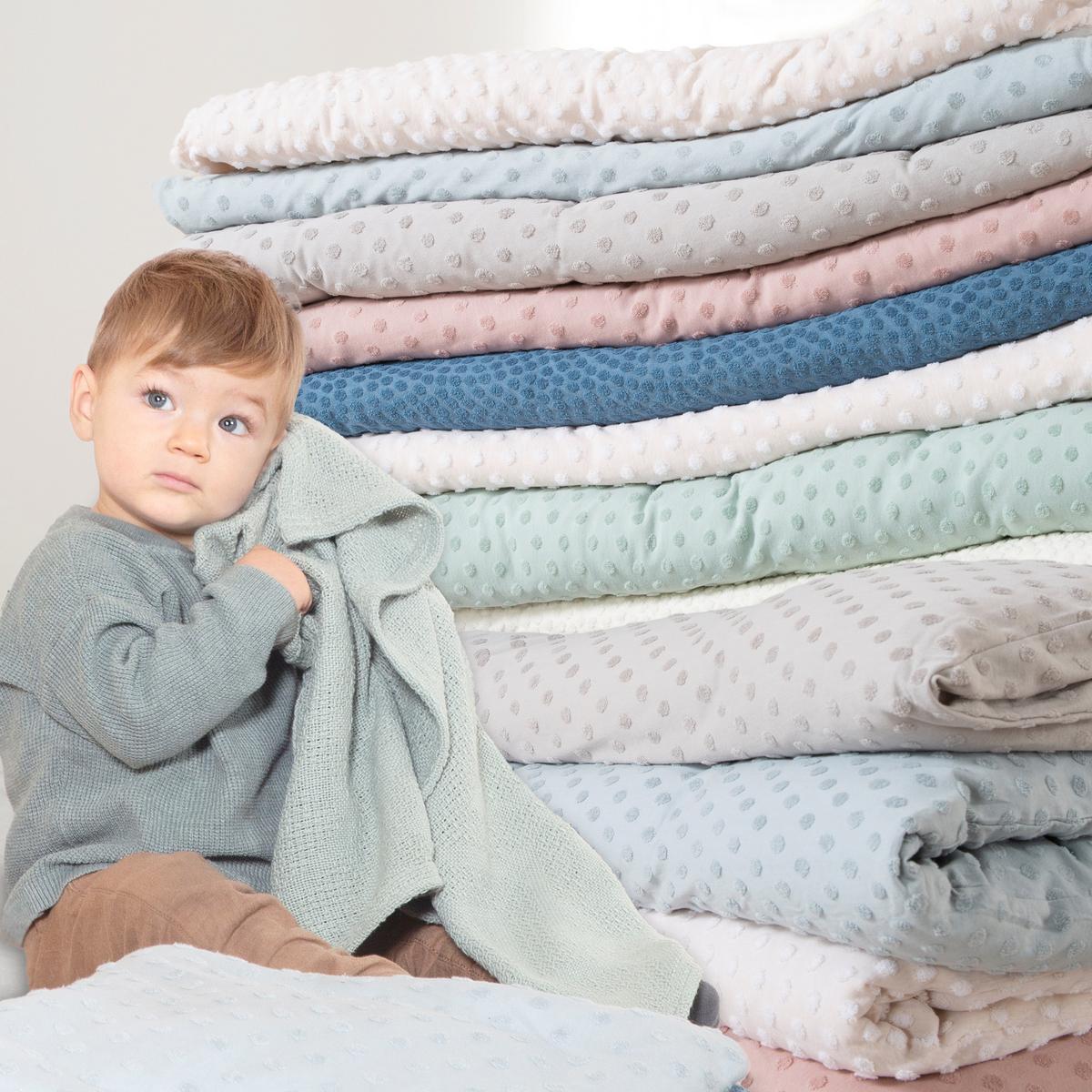 BABYDECKE 80 x 80 cm Frosty Almond - Beige - Beige, Textil (80/80cm) - Roba