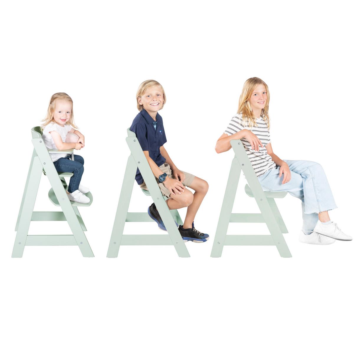 KINDERHOCHSTUHL Sit Up Flex Mint - Mintgrün, Holzwerkstoff (44.5/80/54cm) - Roba