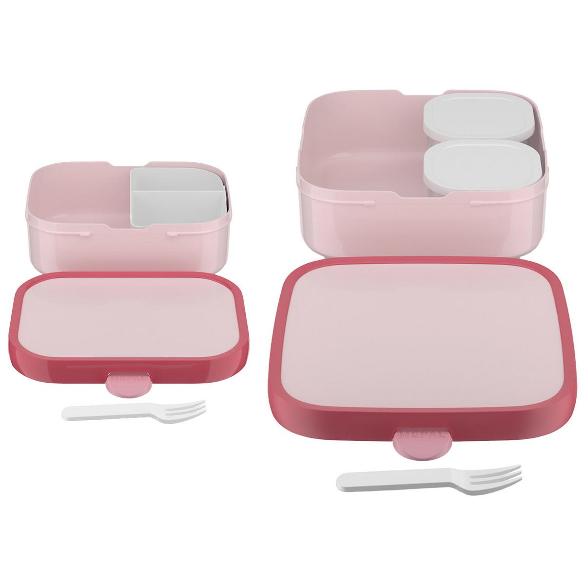 BROTDOSEN-SET Campus (2025) Cool Pink 2er Set - Pink, Kunststoff (2/2/2cm) - Mepal