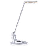 SCHREIBTISCHLAMPE Corvus 19/19/45 cm - Silberfarben, Metall (19/19/45cm) - Beliani
