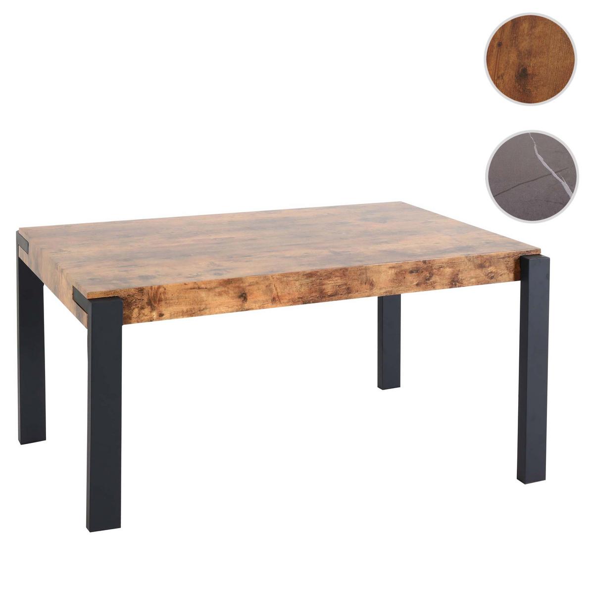 ESSTISCH rechteckig Wildeiche Dekor - Wildeiche, Holzwerkstoff (80/140/76cm) - MCW