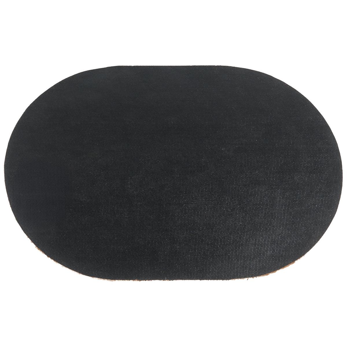 FUSSMATTE Naturfarben 40/60 cm Vogel Kokosfasern Toolik - Naturfarben, Textil (40/60cm) - Beliani