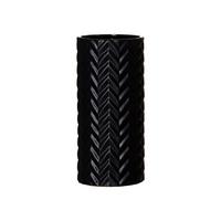 VASE Zick Zack Schwarz 25 cm - Schwarz, Keramik (25cm) - Ritzenhoff Breker