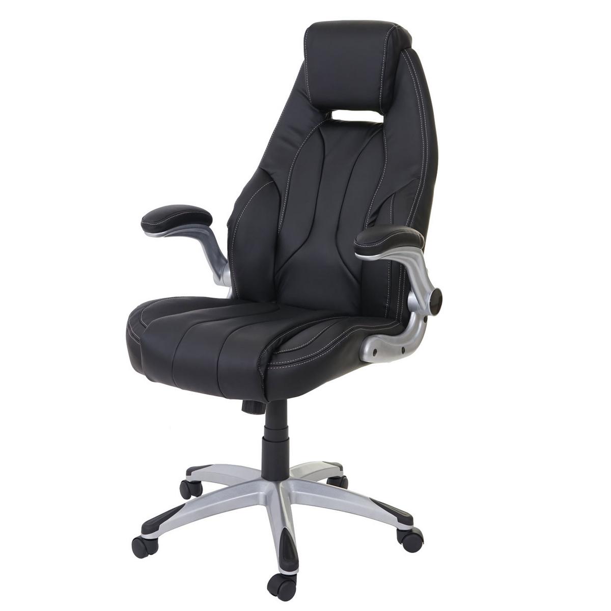 BÜROSTUHL Schwarz - Schwarz, Textil (68/128/80cm) - MCW