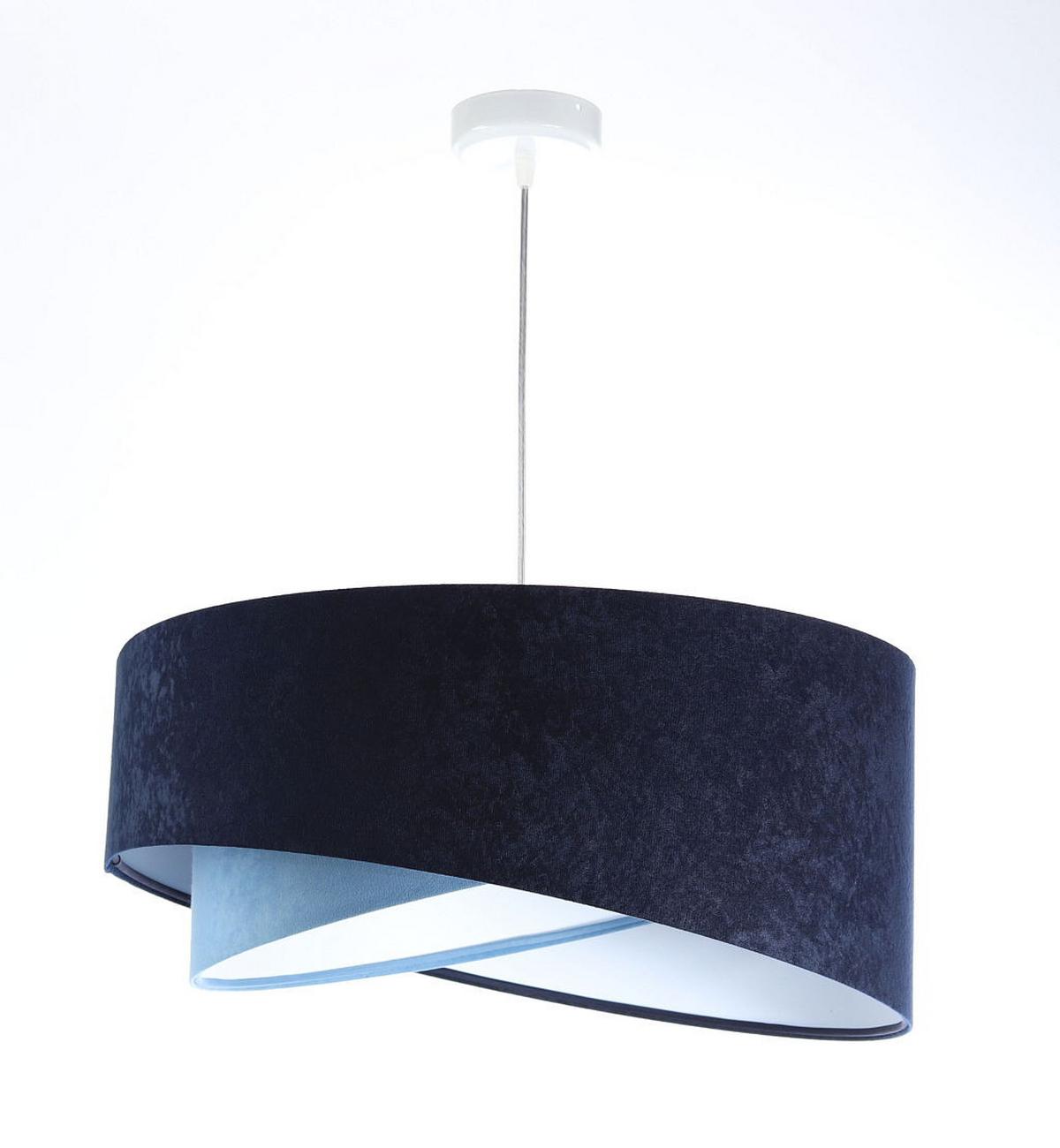 HÄNGELEUCHTE Blau 50/23 cm - Blau, Kunststoff (50/1/23cm) - ONZENO