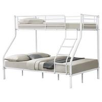 ETAGENBETT Sortland - Weiß, Metall (140/200cm) - [neu.haus]