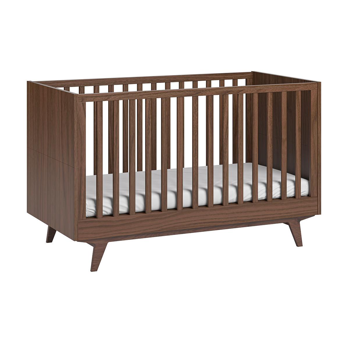 BABYZIMMER 2-teilig Mid Holz - Braun, Holzwerkstoff (144/90/75cm) - Petits-meubles