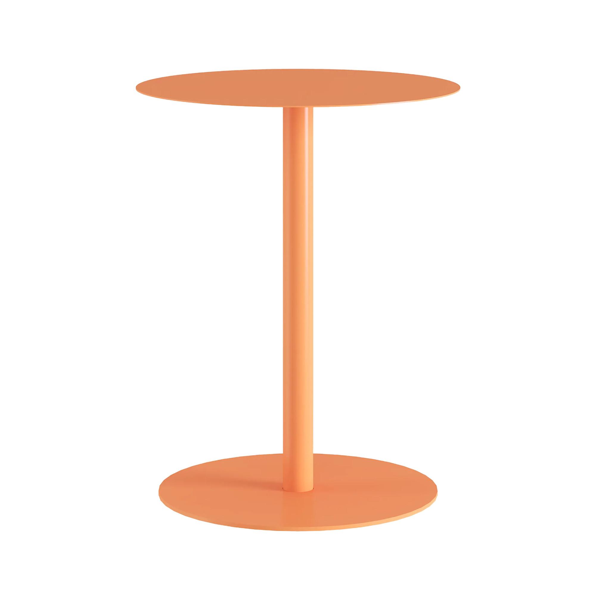 BEISTELLTISCH Nastätten - Orange, Metall (40/40/50cm) - [en.casa]