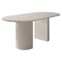 ESSTISCH Wotkon - Beige, Holzwerkstoff (90/185/75cm) - MIRJAN24
