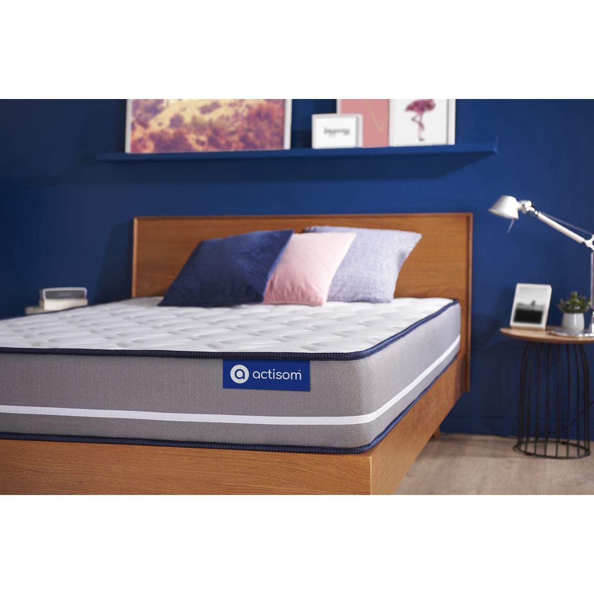 MATRATZE Actiflex pur Taschenfederkern 80 x 200 cm h3 - Weiß, Textil (80/200cm) - ACTISOM