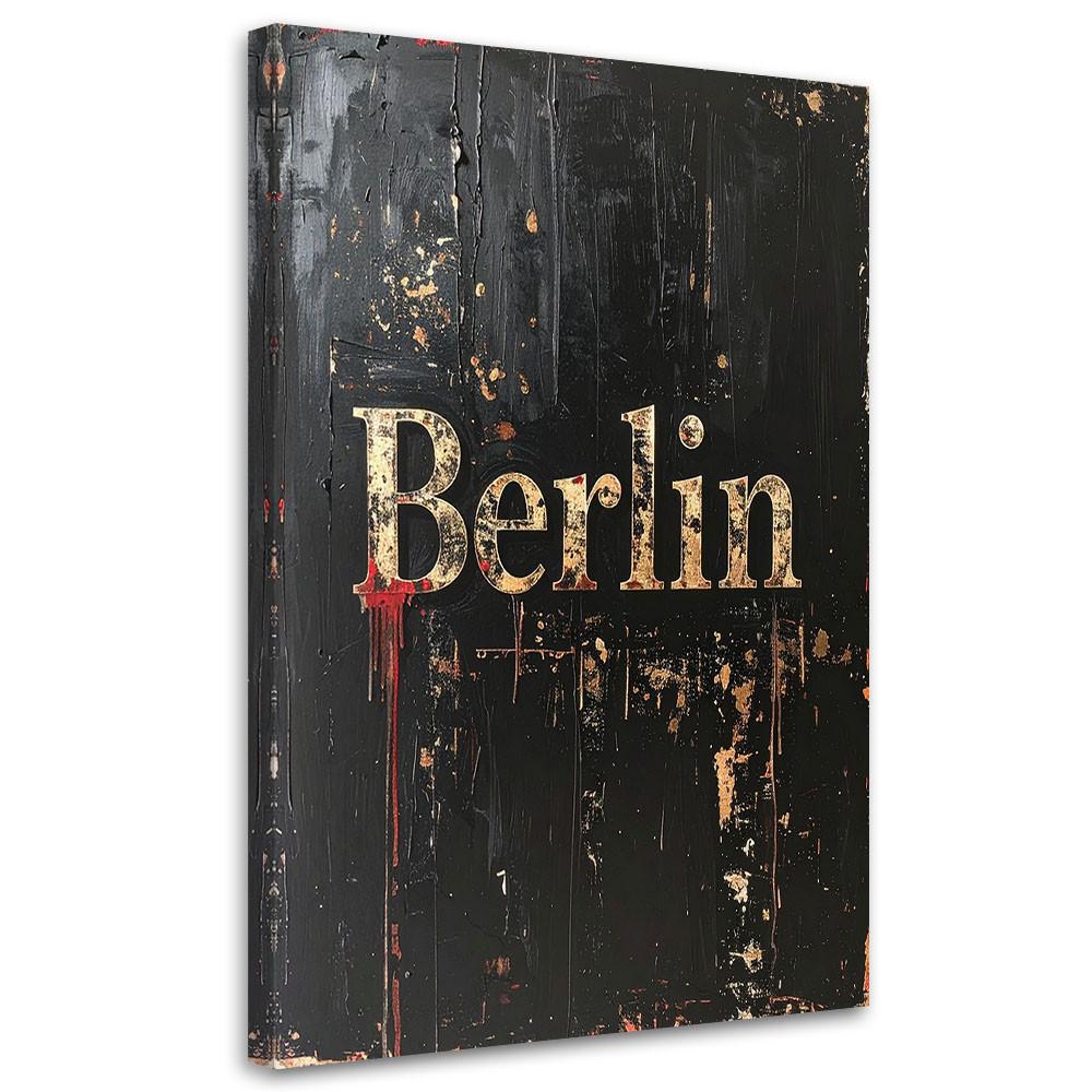 LEINWANDBILD Inschriften und Zitate 70x100cm - Schwarz, Textil (70/100cm) - Feeby