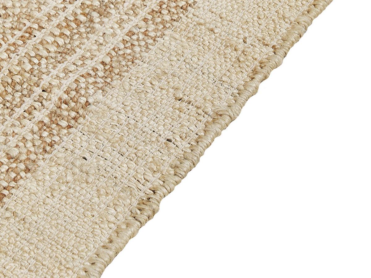 TEPPICH geflochten Ortaoba 200/140 cm - Beige, Naturmaterialien (140/200cm) - Beliani