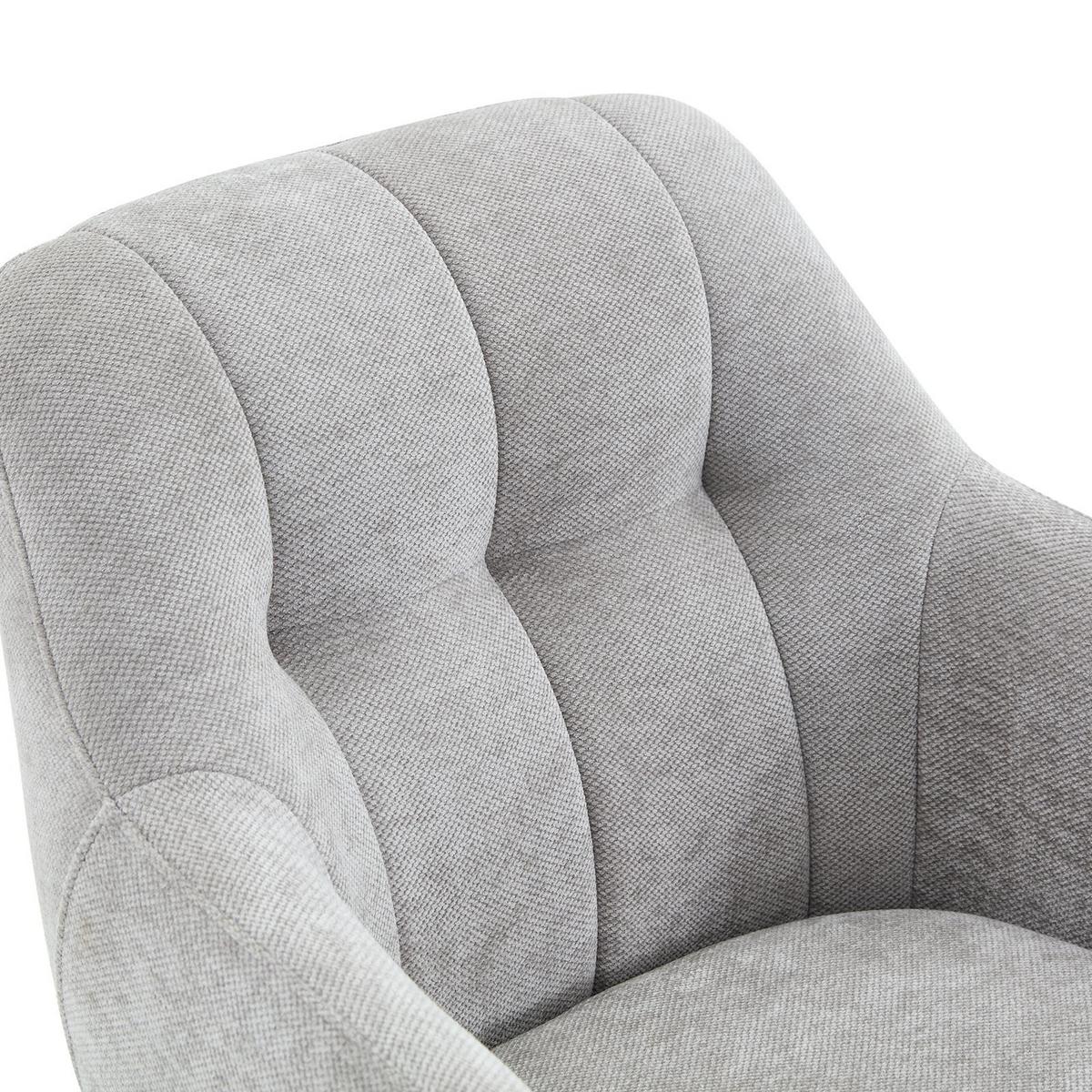 ESSZIMMERSTÜHLE SOMA 2er-Set hellgrau - Hellgrau, Textil (64/83/68cm) - IDIMEX