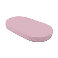BABY Spannbettlaken 7in1 oval - Altrosa, Textil (73/125cm) - waldin