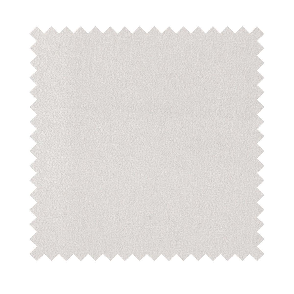ECKSOFA Baleo Creme Chenille-Bezug - Creme/Schwarz, Kunststoff/Textil (162/264cm) - Selsey
