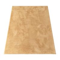 KURZFLORTEPPICH, einfarbig, aus Polyester, Gelb, 60 x 90 cm - Gelb, Textil (90/60cm) - KADIMA DESIGN