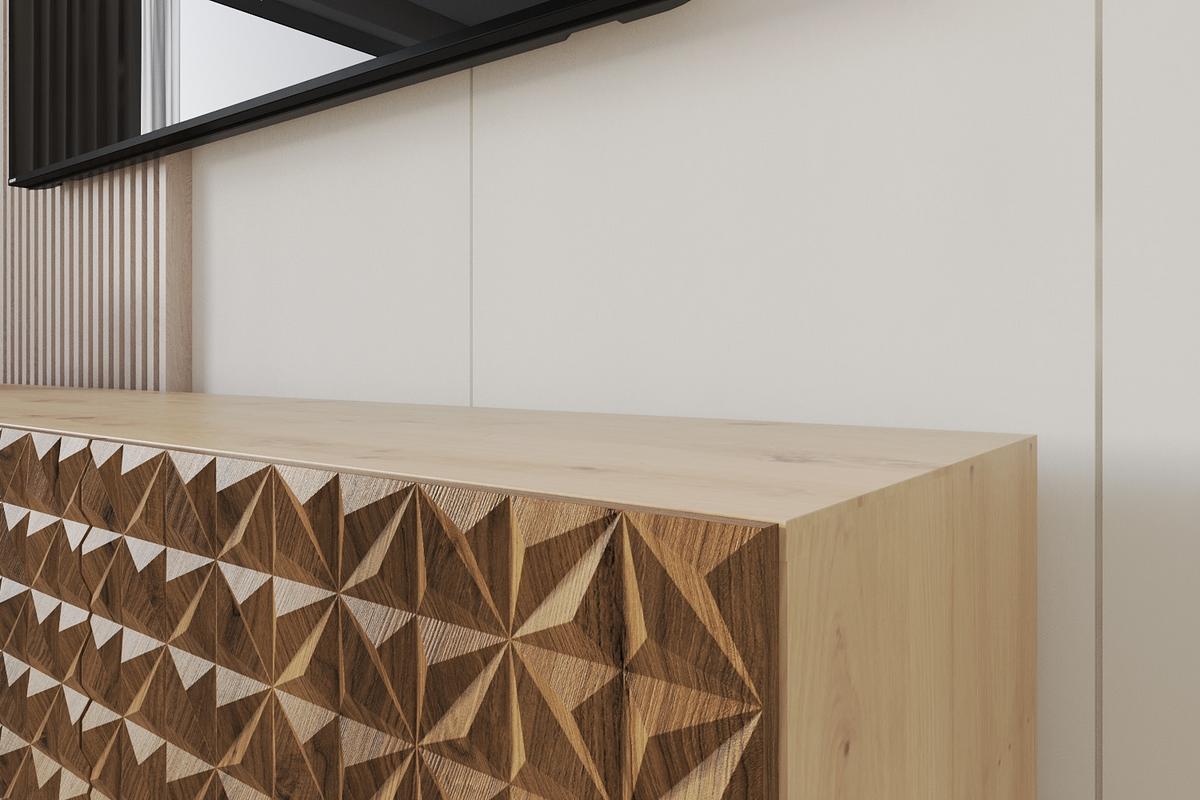 LOWBOARD VIRA-W 2x100x40x40 cm - Artisan / Katania - Eiche Wotan, Holzwerkstoff (200/40/40cm) - ALTDECOR