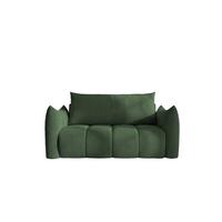 SOFA 2er-sitzer Ontario Mit Liegefunktion - Grün, Holzwerkstoff/Textil (162/86/101cm) - Fun Möbel