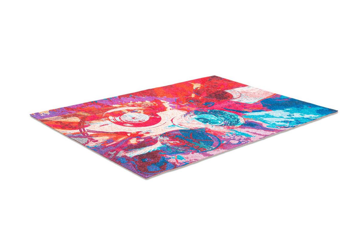 FLACHWEBTEPPICH Keitum 60x90 cm - Multicolor, Textil (60/60cm) - Sansibar SYLT