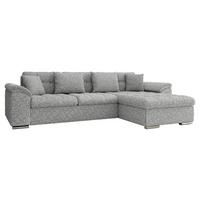 ECKSOFA Diana, Seite: Rechts - Silberfarben, Holz/Textil (280/160cm) - MIRJAN24