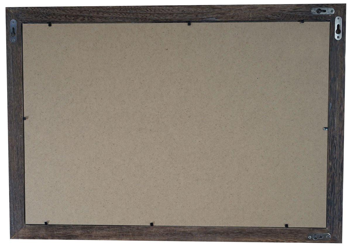 BILDERRAHMEN SHABBY-LOOK rechteckig Braun - Braun, Holz (66/46cm) - MCW