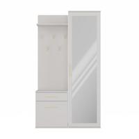 GARDEROBE modern mit Spiegel Schrank Duo Kaschmir 100/180/35 - Kaschmir, Holzwerkstoff (100/180/35cm) - RAUMHIRSCH FURNITURE