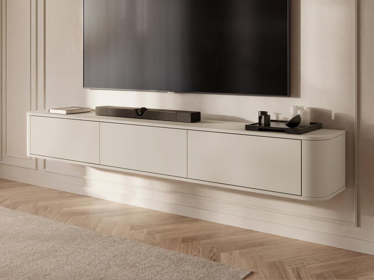 TV-LOWBOARD Hange - Kaschmir, Holzwerkstoff (200/29/34cm) - MIRJAN24