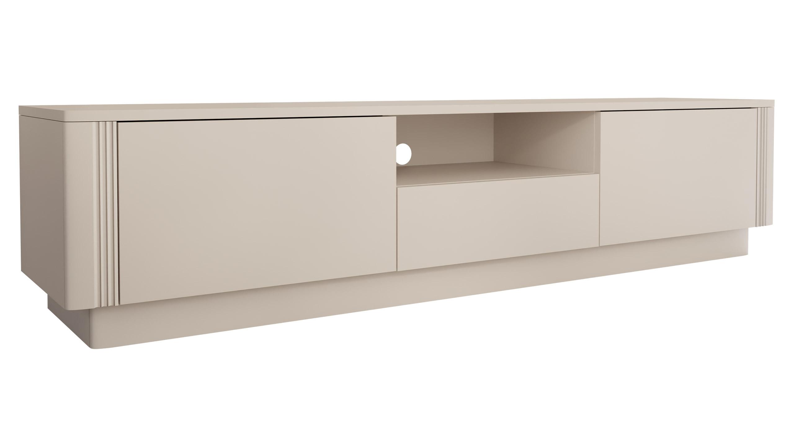 TV-SCHRANK Netari 2D1SZ - Sandfarben, Holzwerkstoff (180/41/40cm) - MIRJAN24