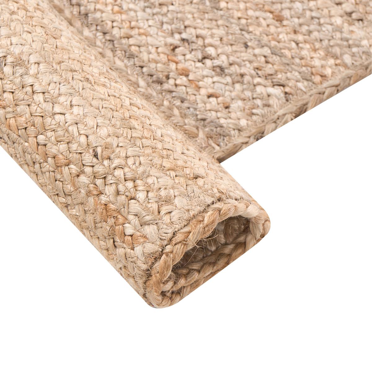 TEPPICH Beige 80/300 cm Jute Sangli - Beige, Textil (80/300cm) - Beliani