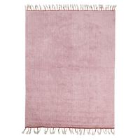 KURZFLOR-TEPPICH Rosa 140/200 cm Caparli - Pink, Textil (140/200cm) - Beliani