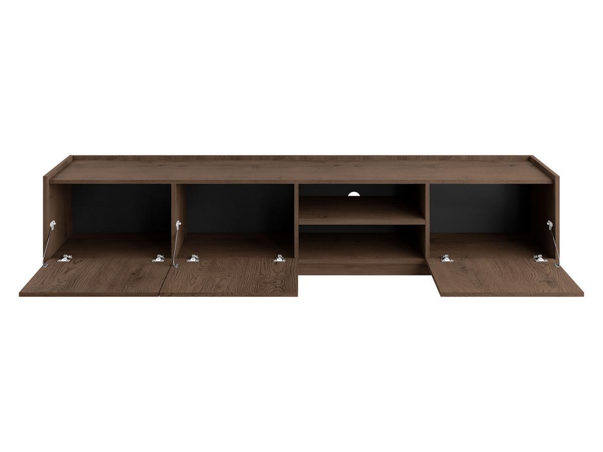 TV-LOWBOARD Mirtu 200 - Nussbaumfarben, Holzwerkstoff (200/37/40cm) - MIRJAN24