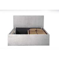 POLSTERBETT Gent Grau 120 x 200 x 32 cm Bettkasten Mit hochwertiger Matratze H3 (bis 120 kg) und Lattenrost - Grau, Holz (120/200cm) - Halmon Schlafkomfort Betten 