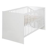 BABYBETT Maren 70 x 140 cm - Weiß, Holzwerkstoff (70/140cm) - Roba