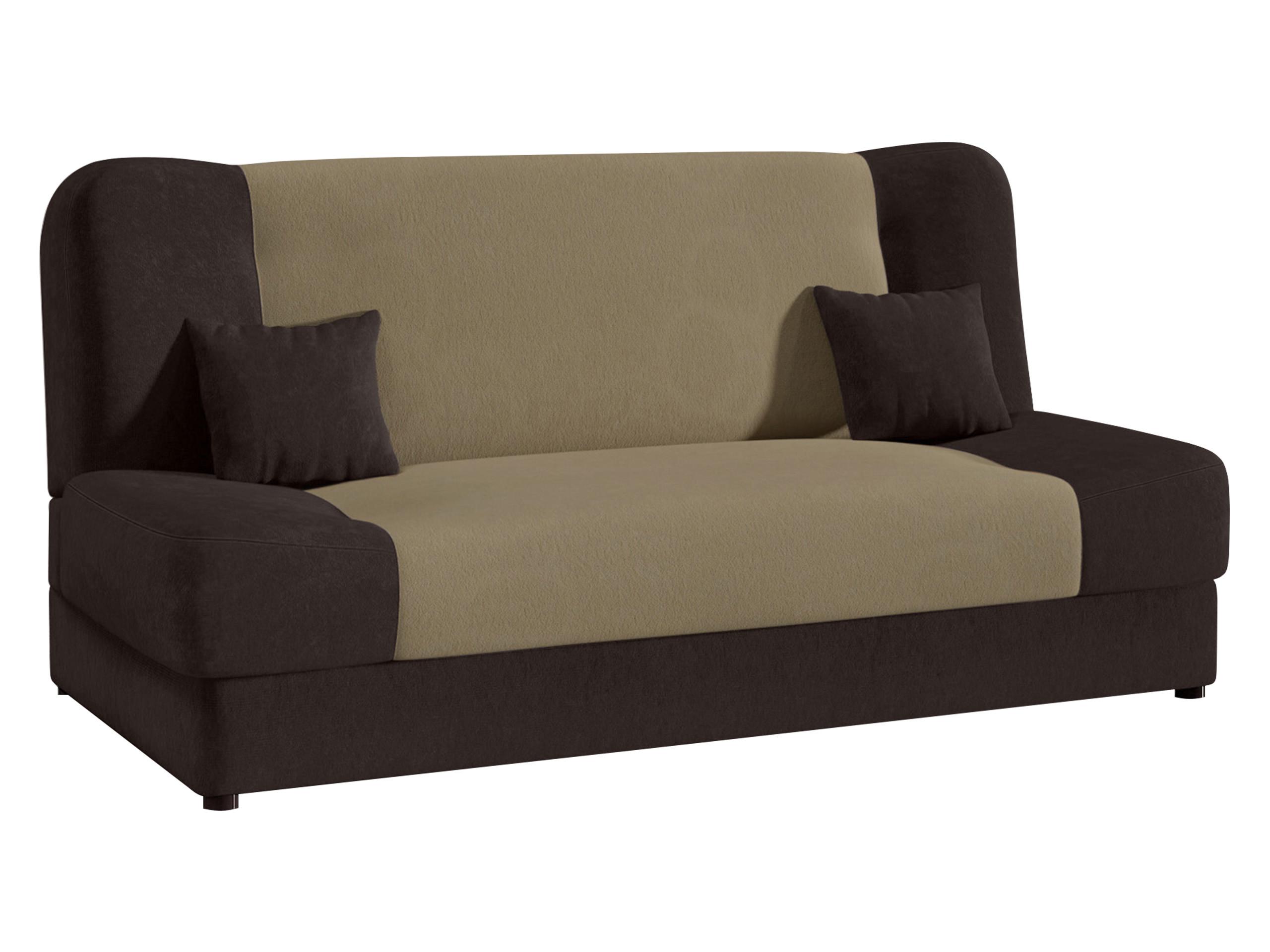SCHLAFSOFA Jonas Style - Braun, Holz/Textil (195/86/87cm)