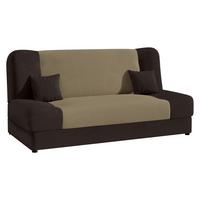 SCHLAFSOFA Jonas Style - Braun, Holz/Textil (195/86/87cm)